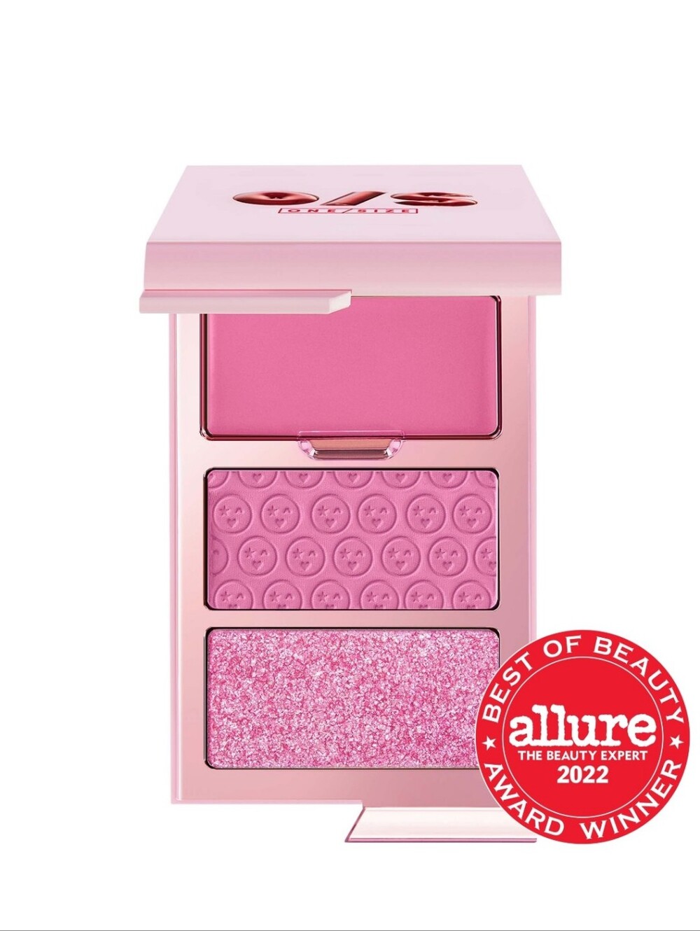 ONE/SIZE by Patrick Starr Cheek Clapper 3D Blush Trio In Attention Seeker (Pink)